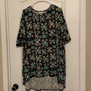 Women's Size XL LulaRoe Irma Tunic Top